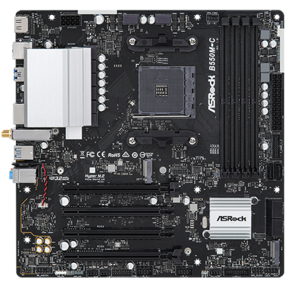 ASROCK B550M-C Build Quality