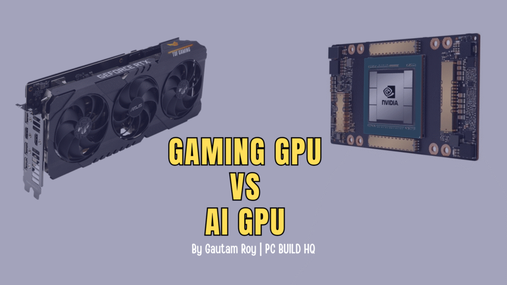 Gaming GPU Vs AI GPU