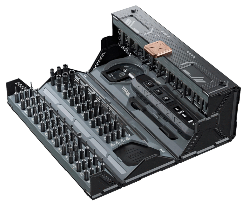 Jakemy 180-Piece Smart Cordless Screwdriver Kit
