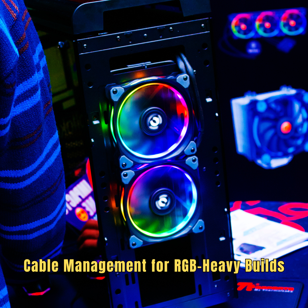 Cable Management for RGB-Heavy Builds