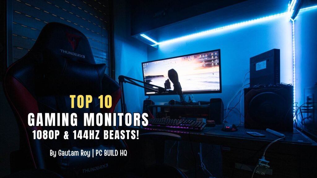 top 10 best gaming monitors for HD gaming